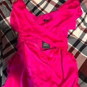 This is a hot pink dress from target brand new with tags